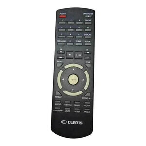 Curtis Remote Control *READ* Black Tested Glow Buttons